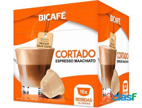 Cápsulas de Café BICAFÉ Cortado (16 cápsulas)