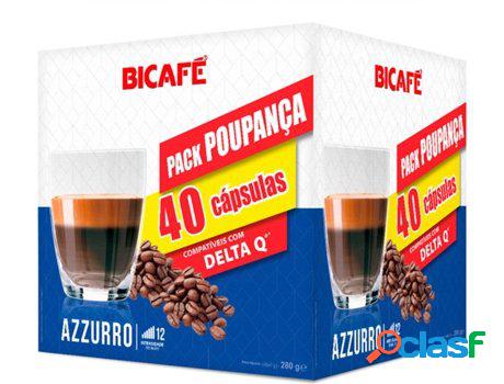 Cápsulas de Café BICAFÉ Pack Ahorro Azzurro 40 (40