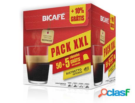 Cápsulas de Café BICAFÉ Pack XXL 50+5 (55 cápsulas)