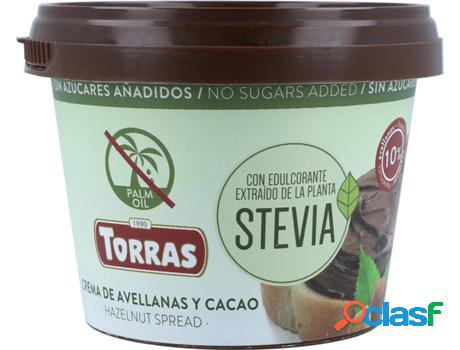 Crema Cacao y Avellanas Stevia TORRAS (200 g)