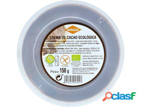 Crema de Cacao Sin Gluten Bio SINGLU (150 g)