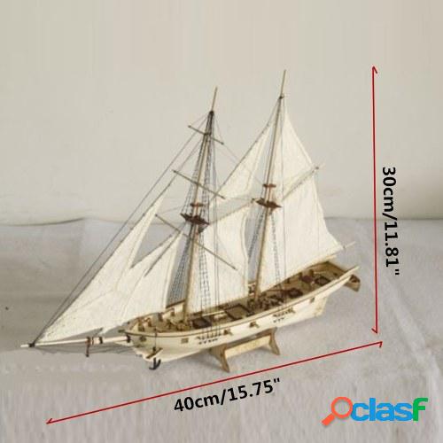 DIY Kits de ensamblaje de barcos Modelo de escala de barco