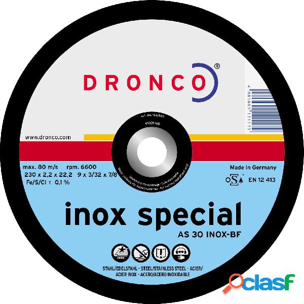DRONCO AS30TINOX-115 - Disco de corte metal AS 30 T INOX