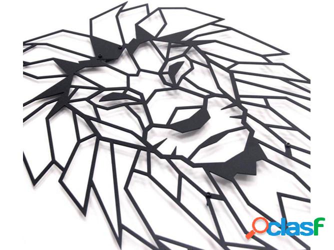 Decoración de Pared HOAGARD Metal Wall Art Lion Head