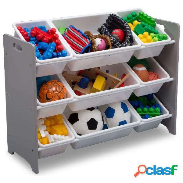 Delta Children MySize Organizador juguetes 9 cubos plástico