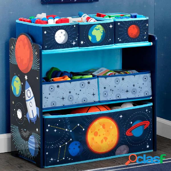 Delta Children Organizador de juguetes Space Adventures