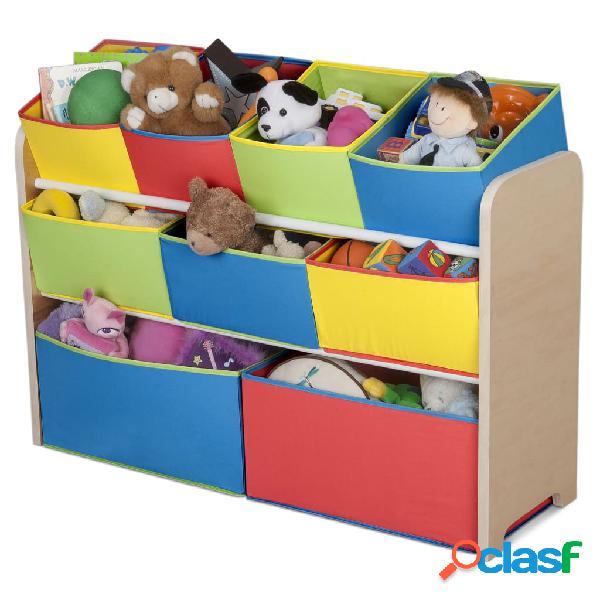 Delta Children Organizador juguetes con compartimentos