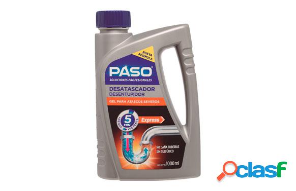 Desatascador gel profesional 1L Paso