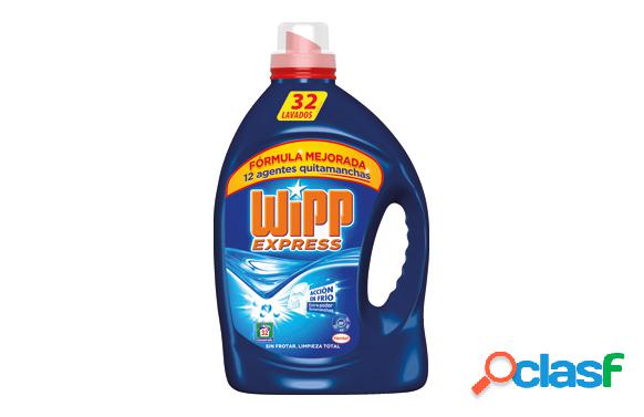 Detergente en gel para lavadoras Wipp Express 30 Dosis