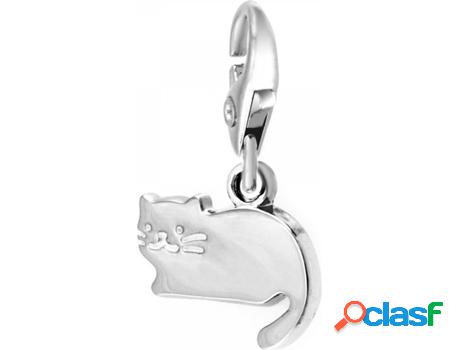 Dije SC_CRYSTAL (bañado a rodio - 12 mm x 14 mm)