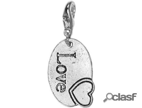 Dije SC_CRYSTAL (bañado a rodio - 20 mm x 14 mm)