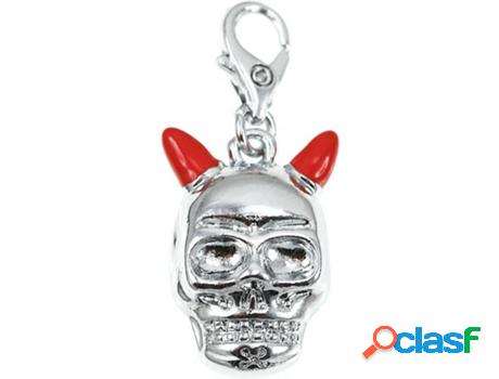 Dije SC_CRYSTAL (bañado a rodio - 20 mm x 14 mm)