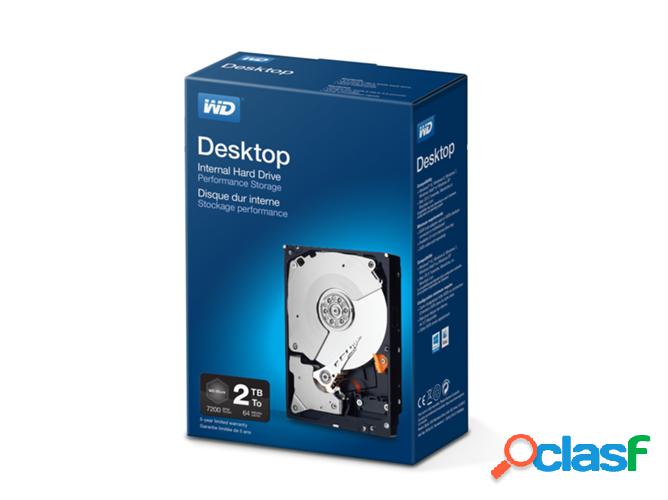 Disco HDD Interno WESTERN DIGITAL Desktop Performance 3.5"
