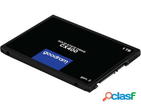 Disco SSD Interno GOODRAM CX400 (1 TB - SATA - 550 MB/s)