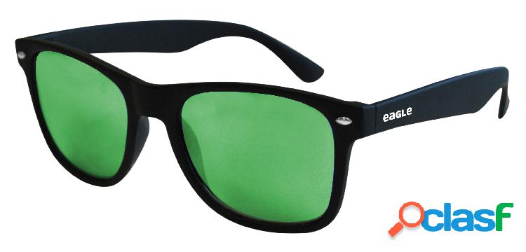 EAGLE WAGRMSU - Gafas de sol WAVE lente espejo verde