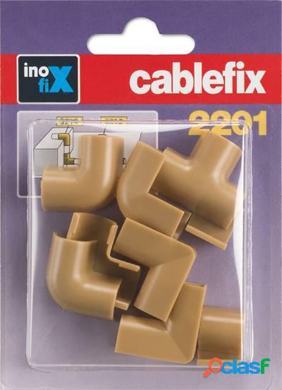 Enlaces surtidos para cablefix 2201 Inofix Beige 10 unidades
