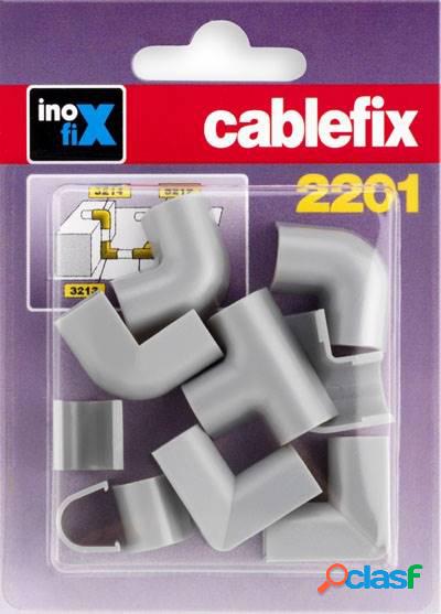 Enlaces surtidos para cablefix 2201 Inofix Gris Metalizado