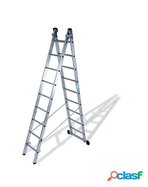 Escalera industrial transformable KTL 2x6 peldaños