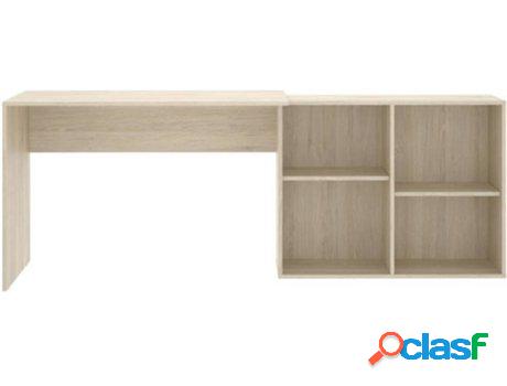 Escritorio DKIT Axy (Beige - Melamina - 73.6x120.6x95.5 cm)