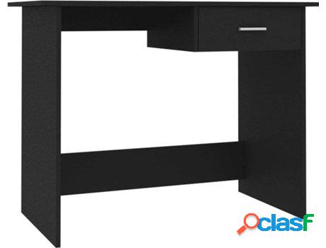 Escritorio VIDAXL 800550 Negro (100x50x76cm - Madera