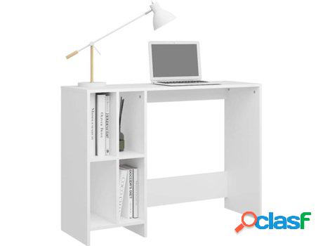 Escritorio VIDAXL Contrachapado Blanco (102 x 35 x 75 cm -