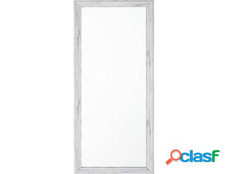 Espejo de Pared Benon (Blanco - Material Sintético