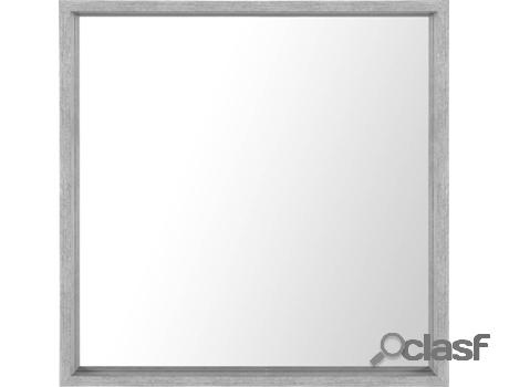 Espejo de Pared Brignoles (Gris - Material Sintético