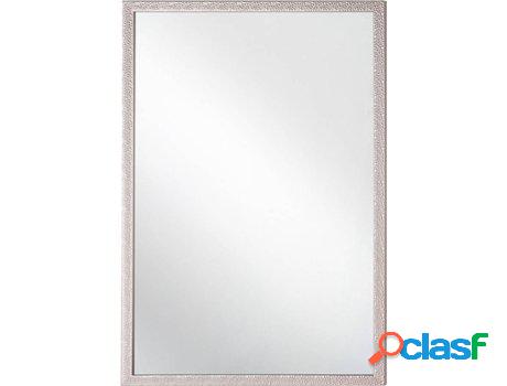 Espejo de Pared Morlaix (Rosa - Material Sintético -4x60x90