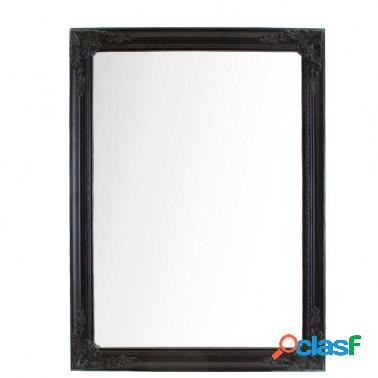 Espejo de pared marco negro estilo provenzal