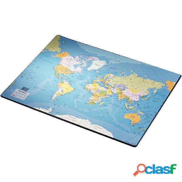 Esselte Almohadilla de escritorio Europost mapa del mundo