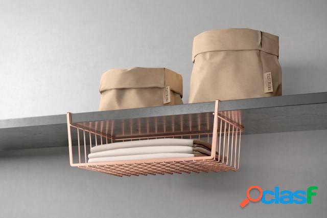 Estante de cocina Metaltex Kanguro Copper 40x26x14cm