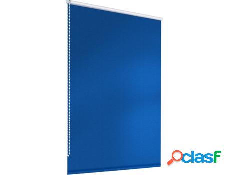 Estor ECD-GERMANY Enrollable Dúo Klemmfix Azul (80 x 150