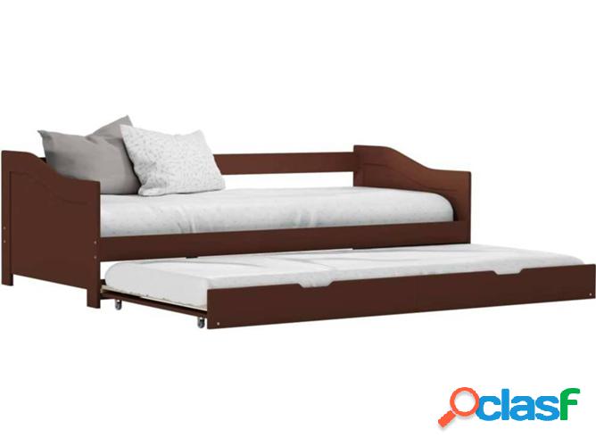 Estructura Sofá-Cama de mover VIDAXL 90x200 cm madera pino