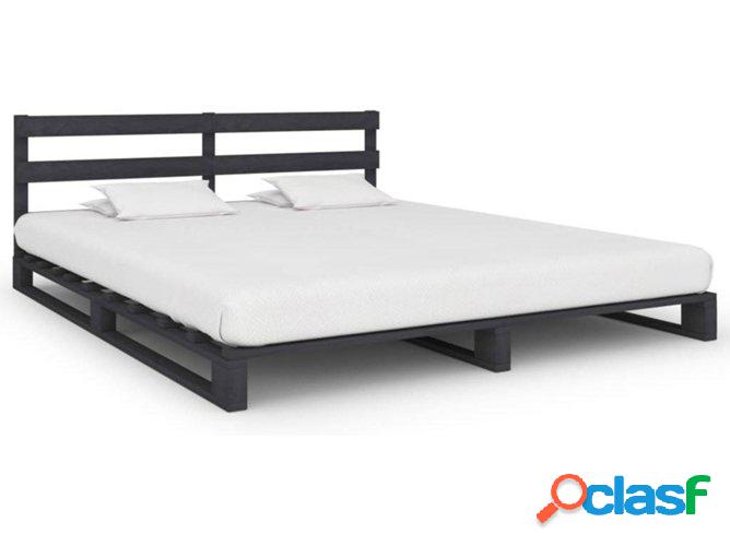 Estructura de Cama VIDAXL paletas pino macizo 200x200 cm