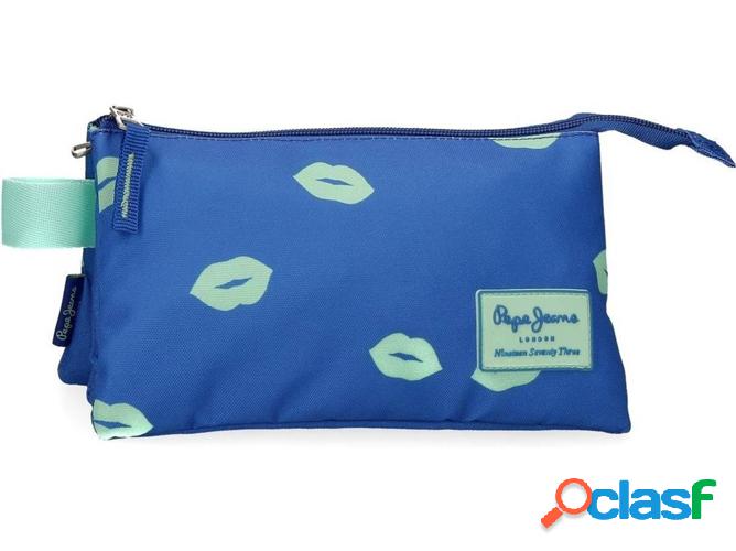Estuche PEPE JEANS Ruth Azul (22x12x5cm)