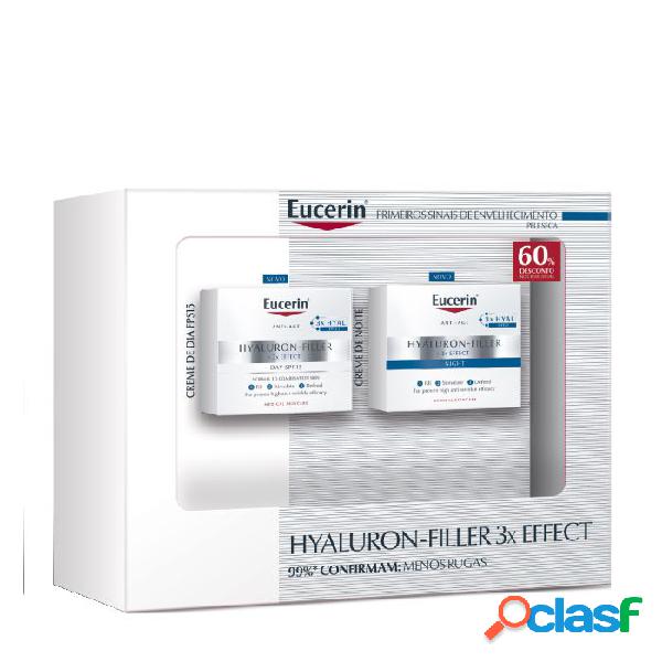 Eucerin Hyaluron-Filler Cofre Efecto Piel Seca 3x