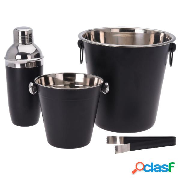 Excellent Houseware Set accesorios bar 4 pzas acero