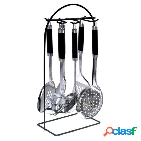 Excellent Houseware Utensilios de cocina 7 pzas con soporte