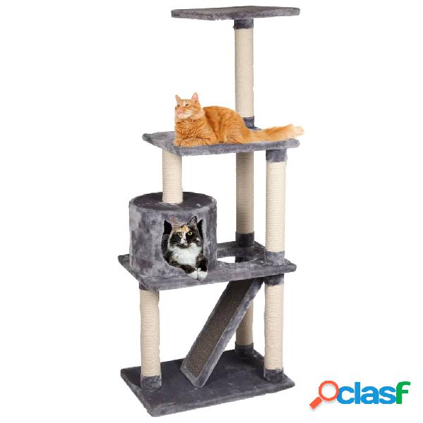 FLAMINGO Rascador para gatos Forza gris 60x40x151,5 cm