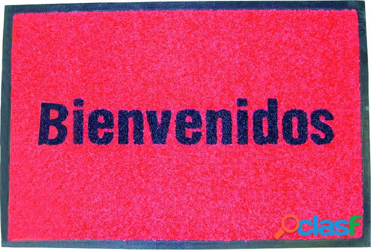 Felpudo Bienvenidos Ambit rojo