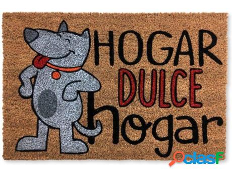 Felpudo KOKO DOORMATS Dog Hogar Dulce Hogar (Castaño - 60 x