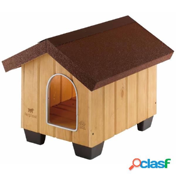 Ferplast Caseta para perros Domus Mini madera 50x65x47,5 cm