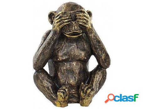 Figura HOGAR Y MÁS Mono Sabio (resina)