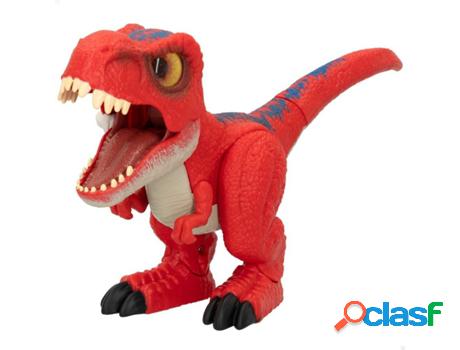 Figura de Jugar DINOS Velocirraptor T-Rex Junior con sonidos