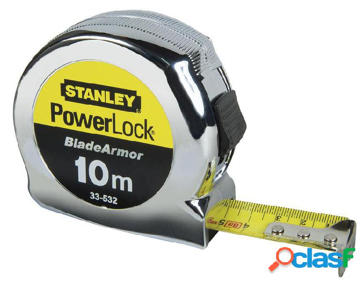 Flexómetro Stanley Powerlock Blade Armor 10m x 25mm