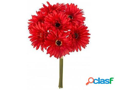 Flor HOGAR Y MÁS Gerbera Ramo (poliester)