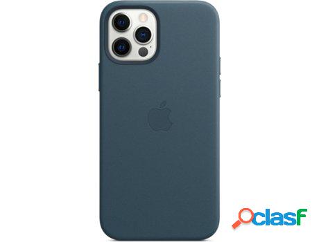 Funda MagSafe iPhone 12 / 12 Pro APPLE Piel Azul Báltico