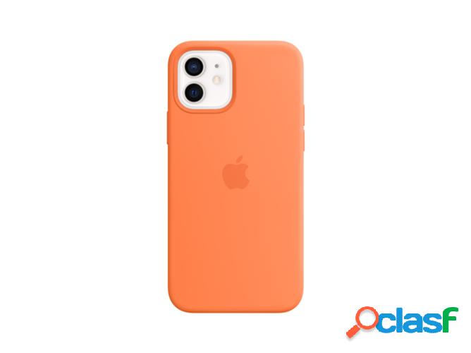 Funda MagSafe iPhone 12/ 12 Pro APPLE Silicona Naranja