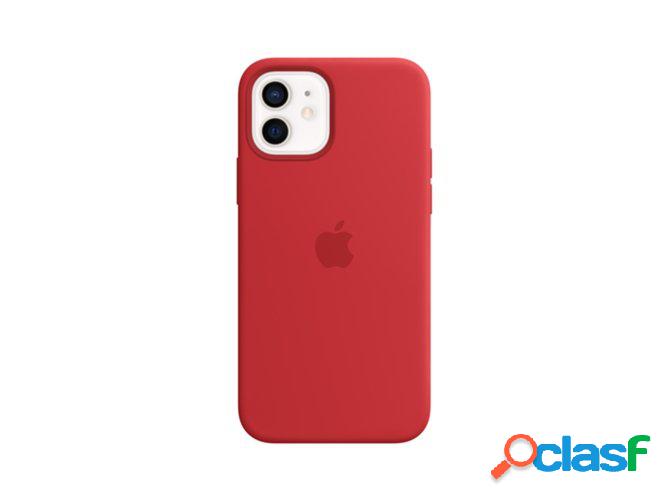 Funda MagSafe iPhone 12/ 12 Pro APPLE Silicona Rojo