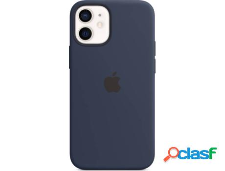 Funda MagSafe iPhone 12 Mini APPLE Silicona Azul Marino